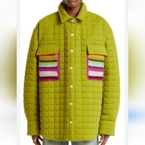 The Elder Statesman over shirt/coat